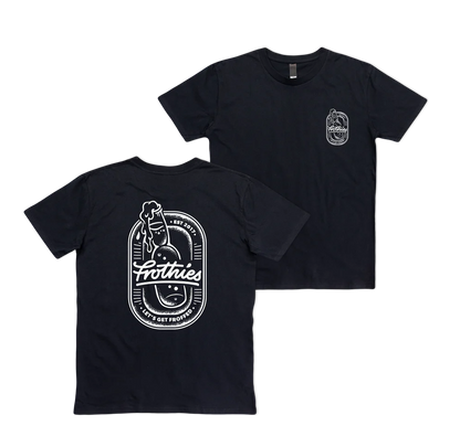 Let's Get Froffed Tee Black