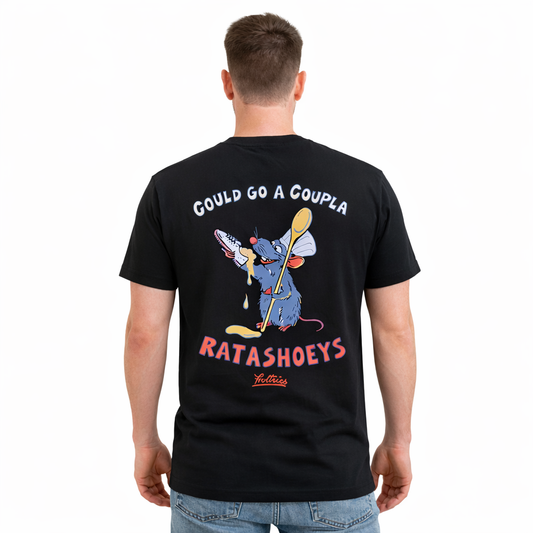 Frothies Ratashoeys Tee Black