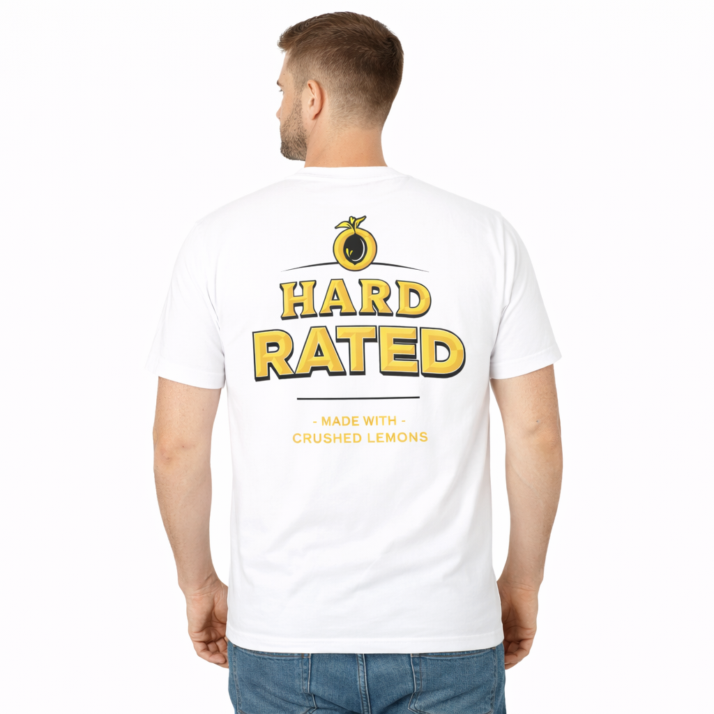 Hard Rated HR Classic Tee White – Surf Dive Fish Australia