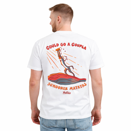 Frothies Schooner Matata Tee White