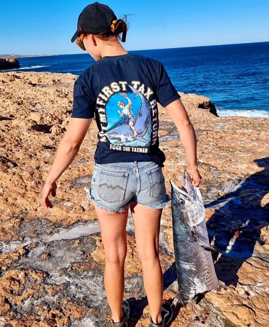 Cotton Fishing Shirt - FTTM Clothing - not my first rodeo T-Shirt