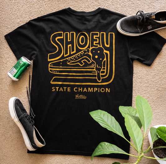 Shoey State Champion Tee Black