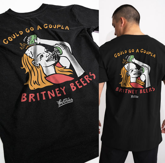 Britney Beers Tee Black