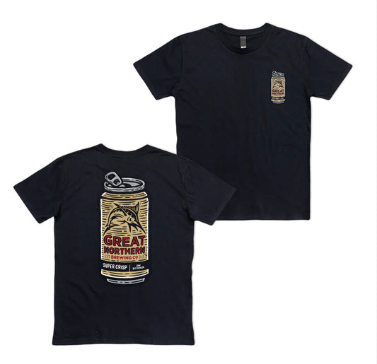 Great Northern Tinnie Tee Black