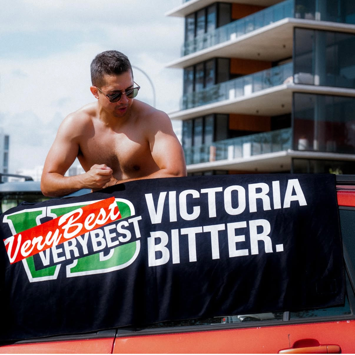Victor Bravo’s VB Reduced Quick Dry Microfibre Beach Towel