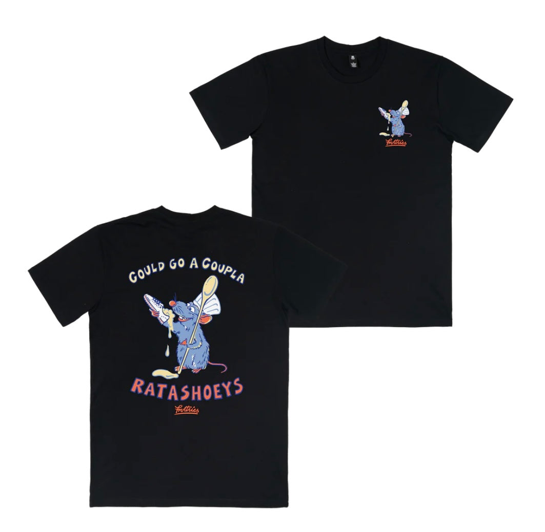 Ratashoeys Tee Black