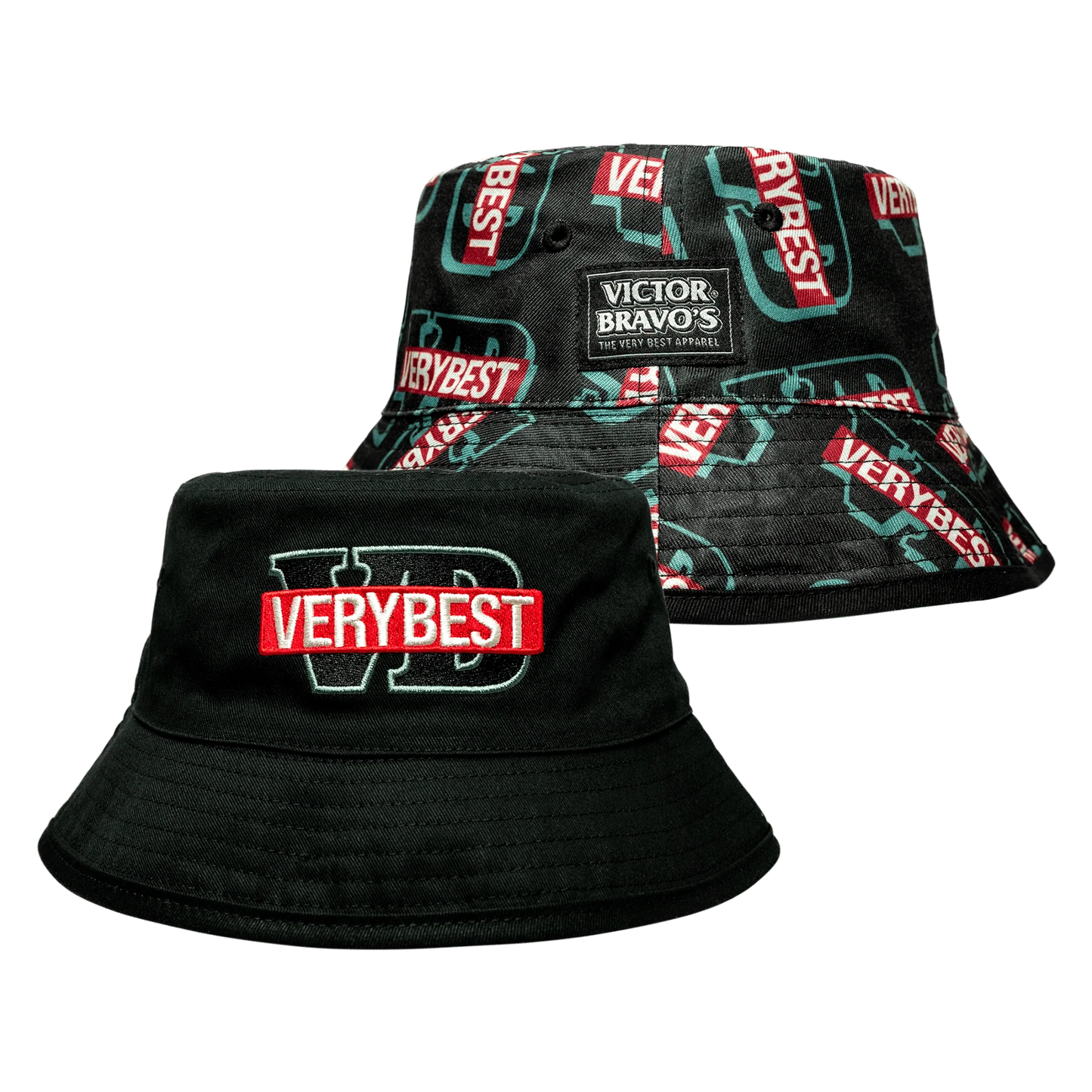 Victor Bravo’s VB Monogram Reversible Bucket Hat