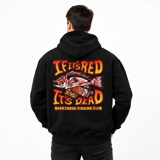 Bushchook Gutted Hoodie Black