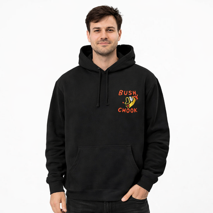Bushchook Chokin' The Chook Hoodie Black