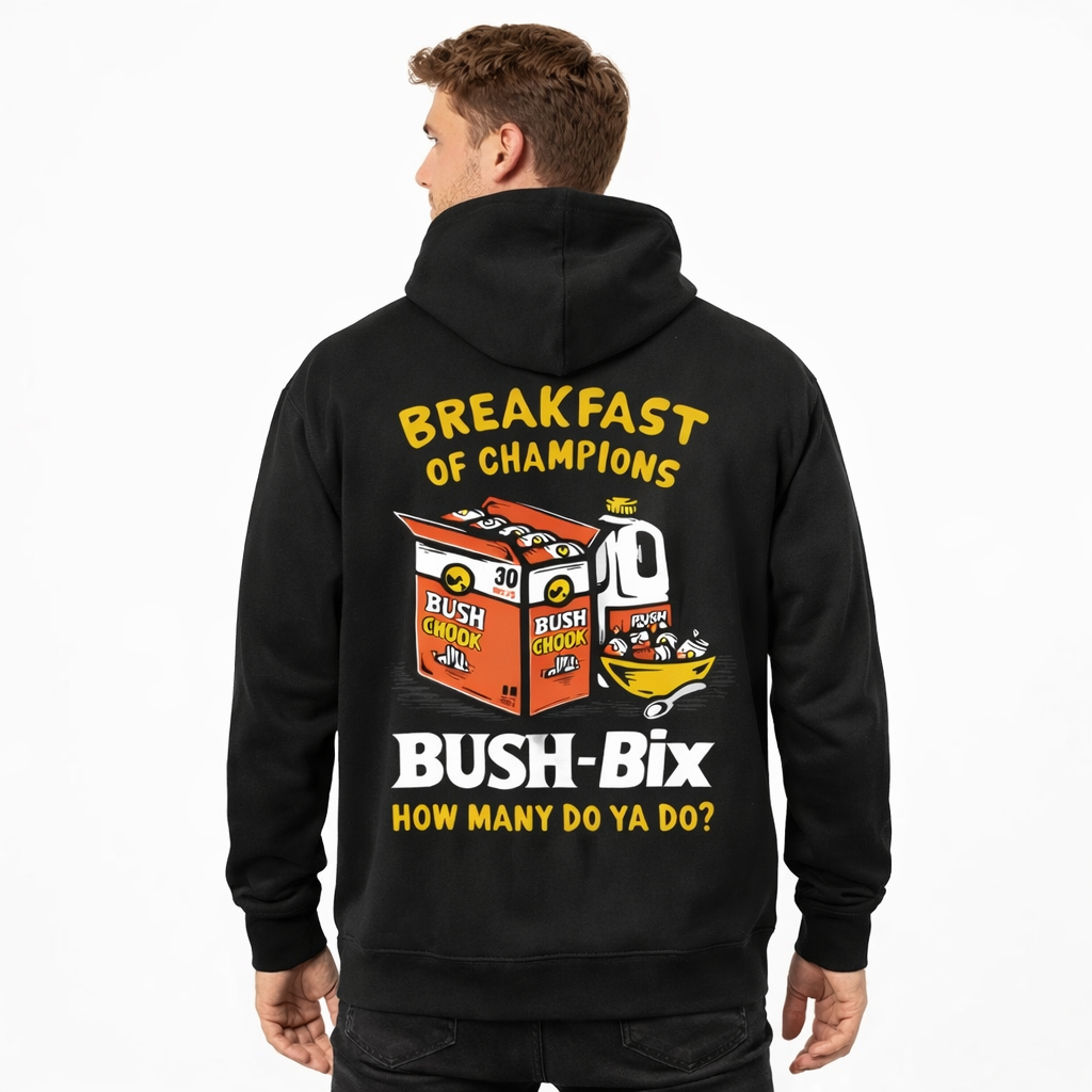 Bushchook Bush Bix Hoodie Black