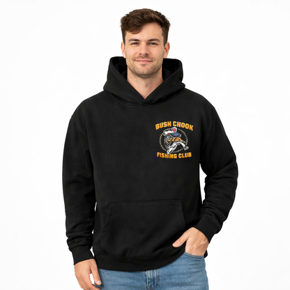 Bushchook Fishing Club Hoodie Black