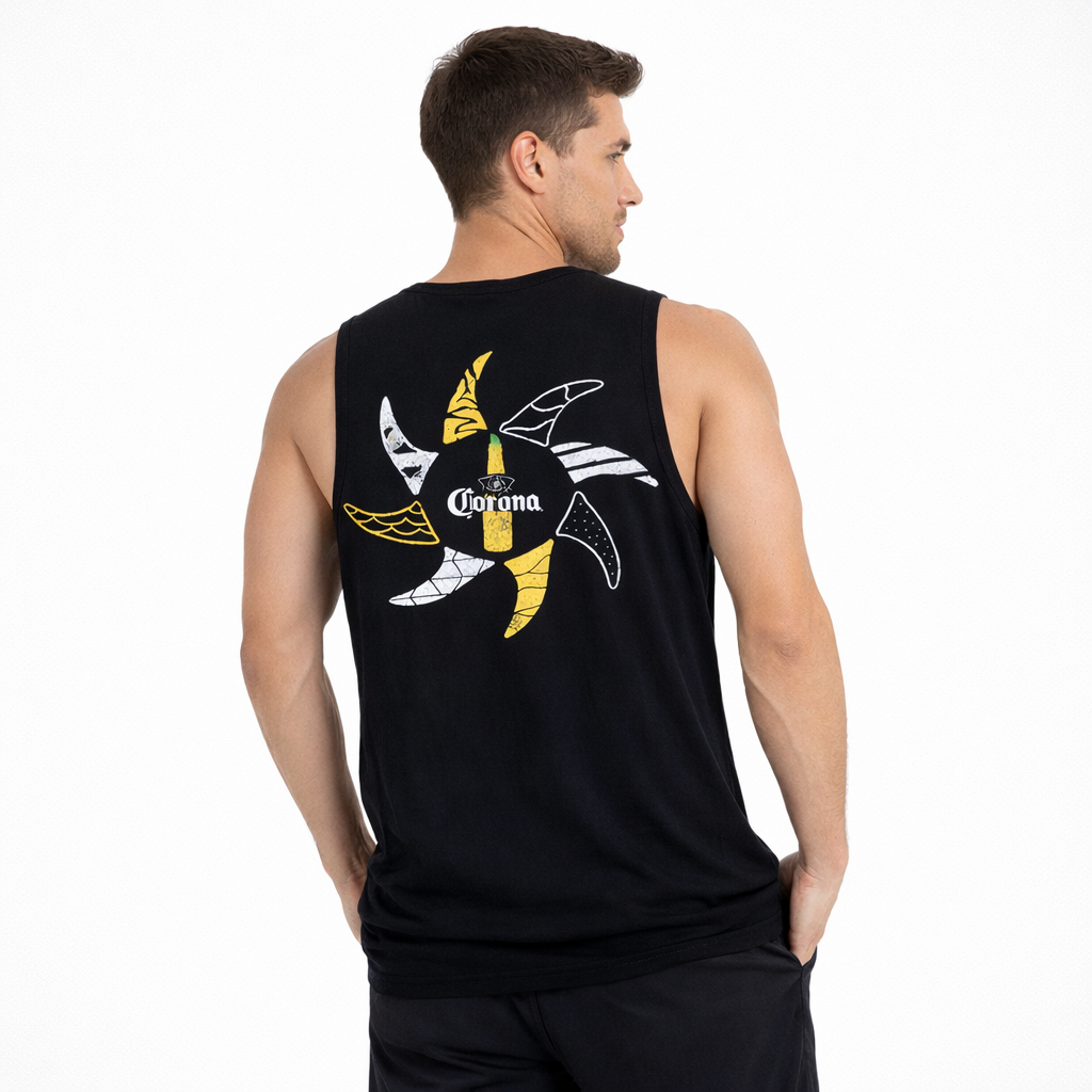 Corona Extra Surf Cotton Muscle Tee