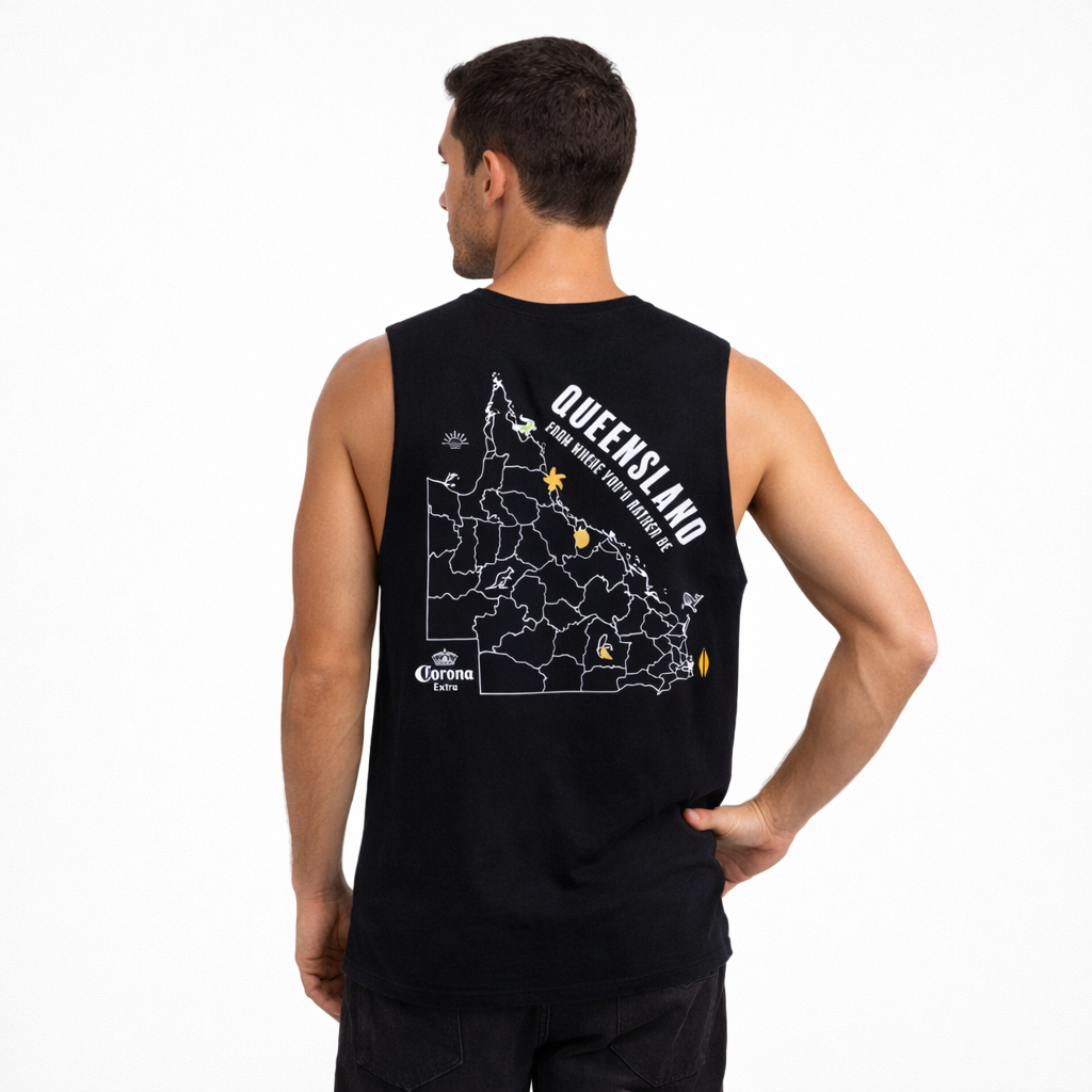 Corona Queensland Cotton Muscle Tee
