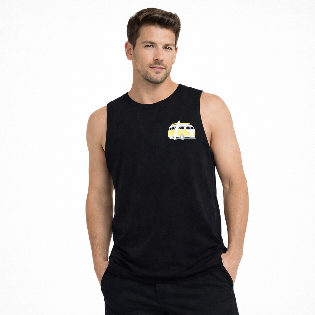 Corona Lost Combie Cotton Muscle Tee