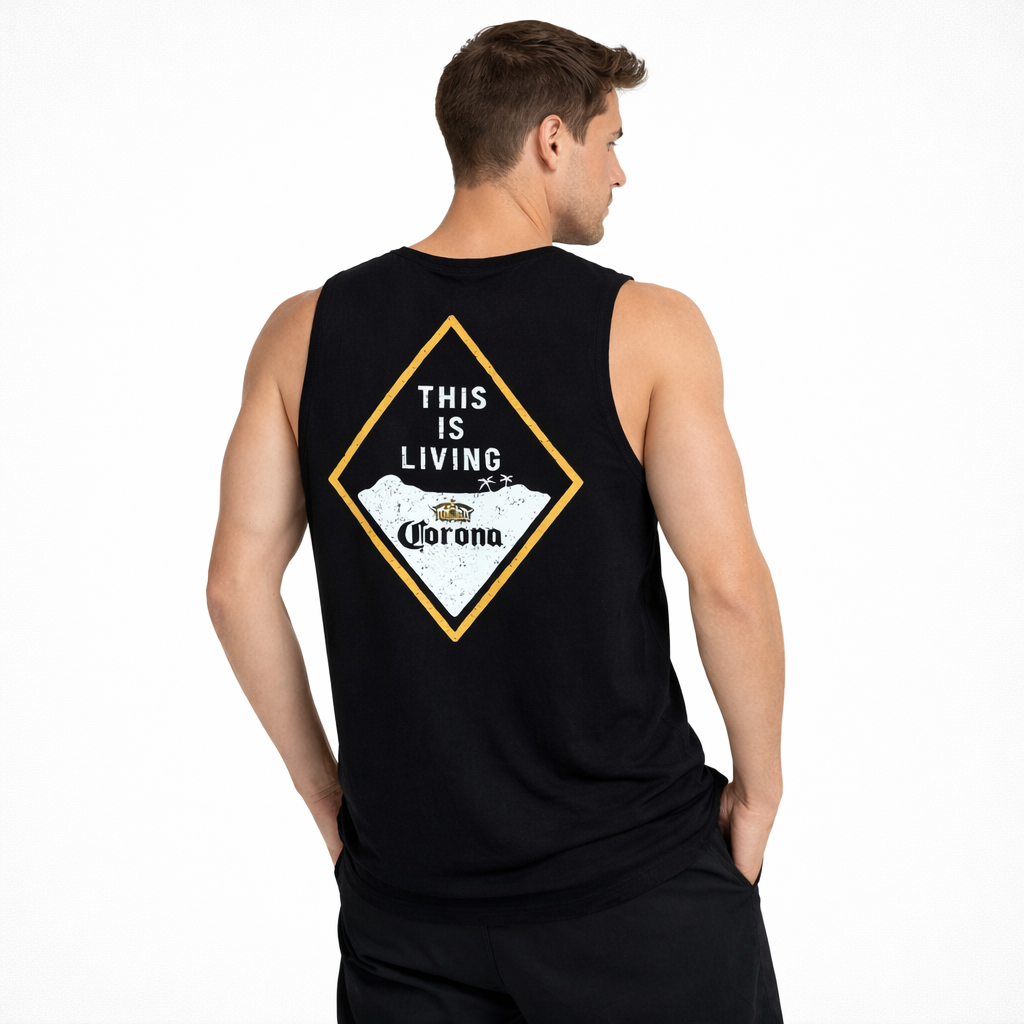 Corona Living Cotton Muscle Tee