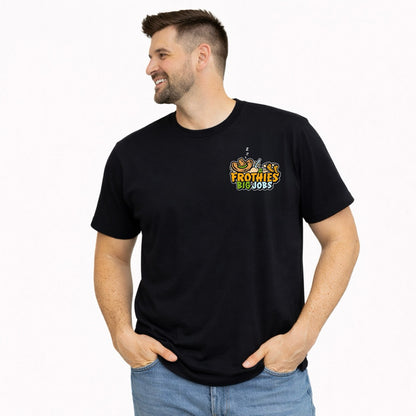 Frothies Big Jobs Tee Black