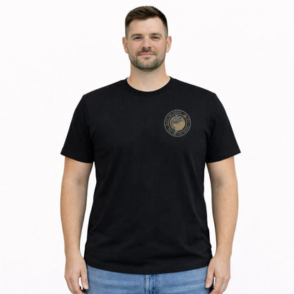 Cotton Fishing shirt - Blackfish Tins & Fins Fishing Club