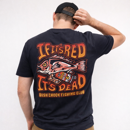 Bushchook Gutted Tee Black
