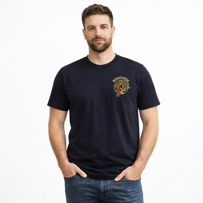 Bushchook King Brown Tee Black