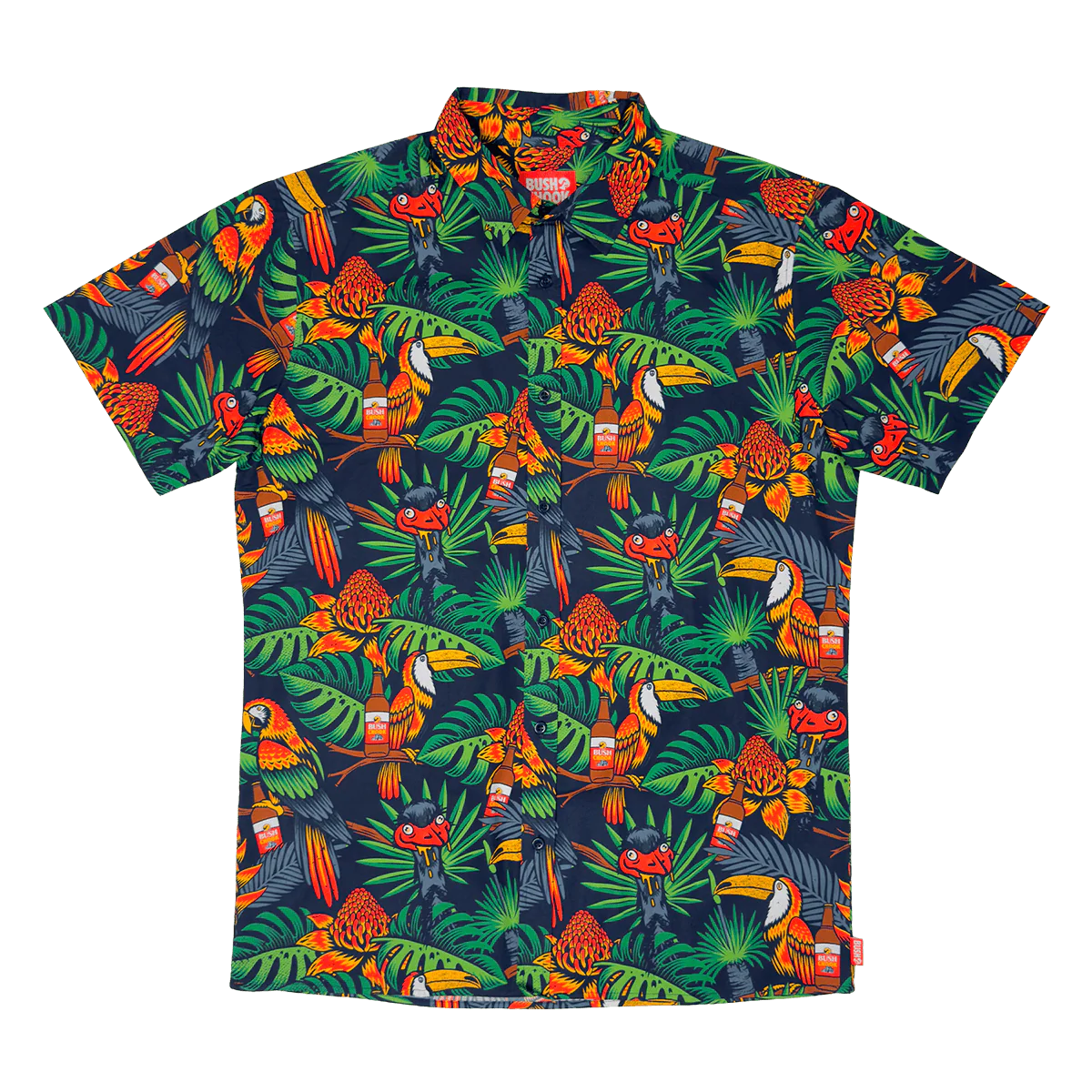 Bush Chook Chooked Out Button-up