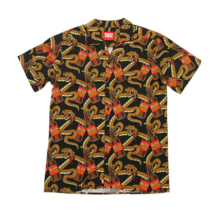 Bush Cook King Brown Button-Up Shirt
