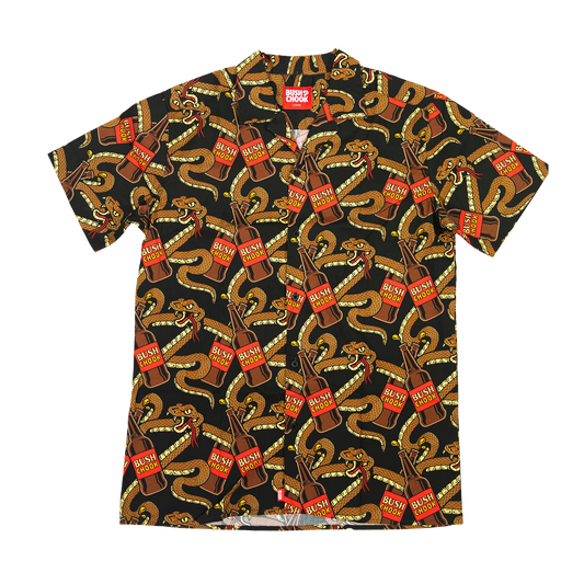 Bush Cook King Brown Button-Up Shirt
