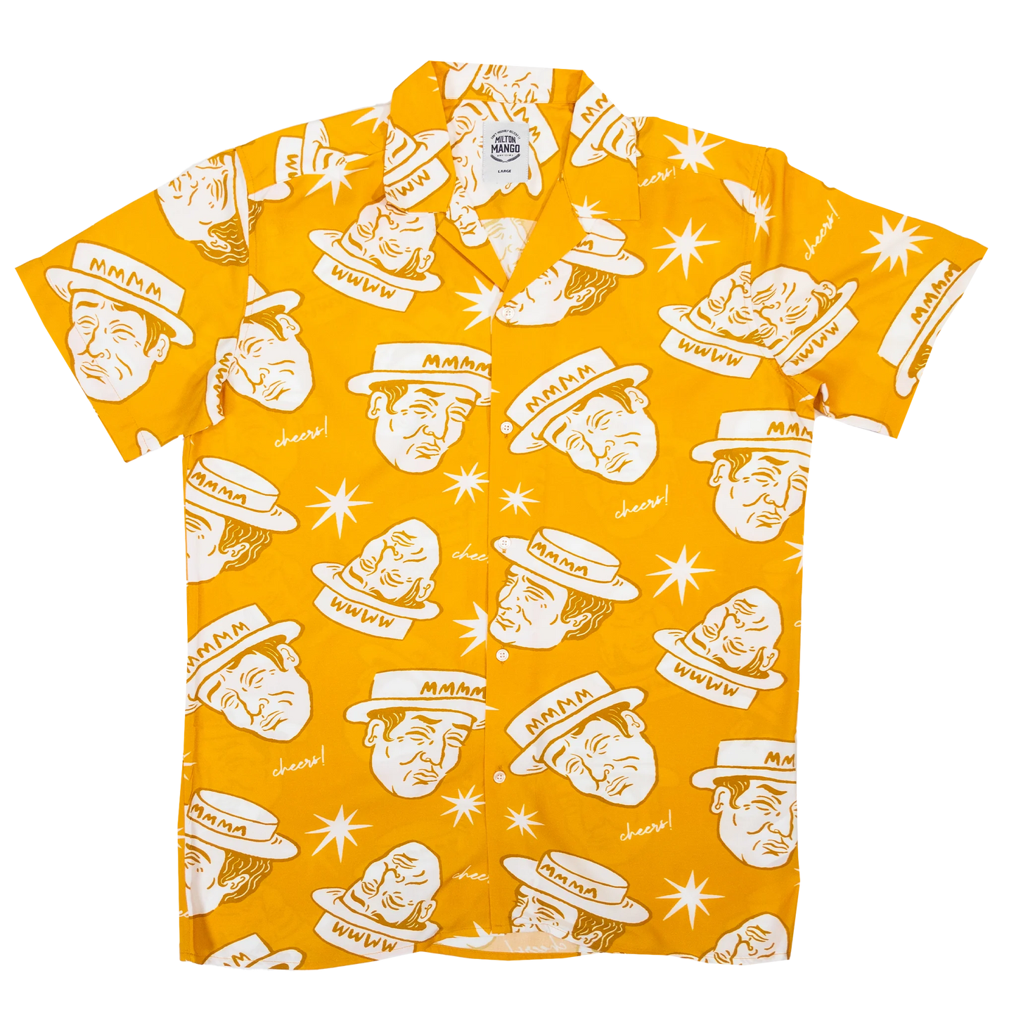 Milton Mango Gilded Mango Party Shirt