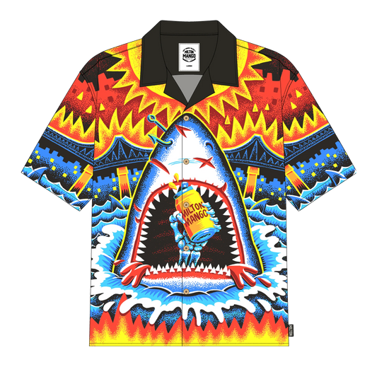Milton Mango Jaws Button Up Shirt