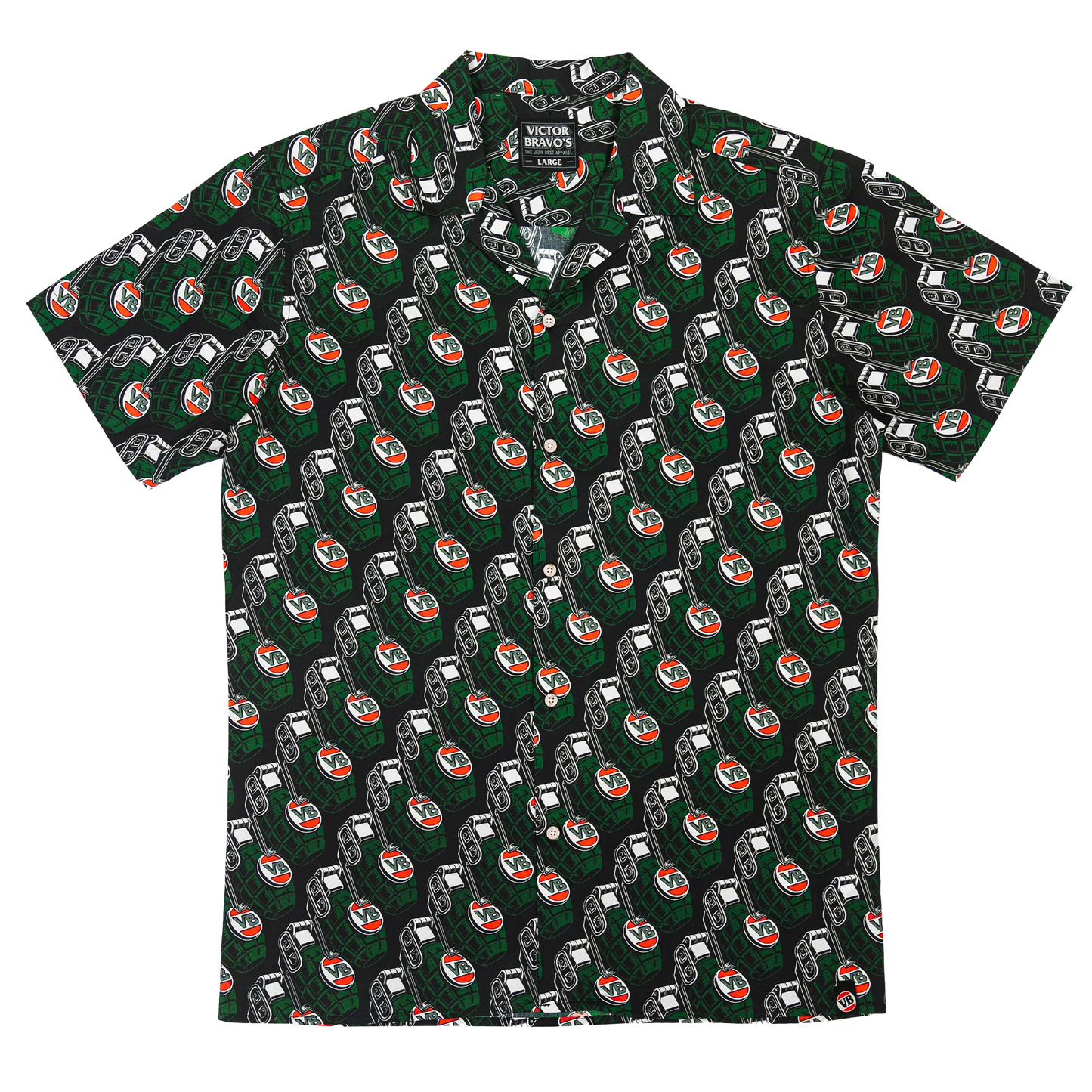 Victor Bravo’s Greenade Forever Button-up Shirt