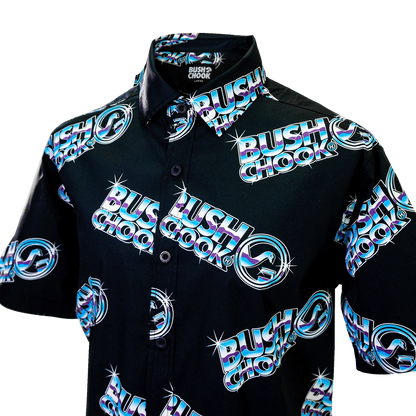 Bush Chook Chrome Chook Button-up Shirt