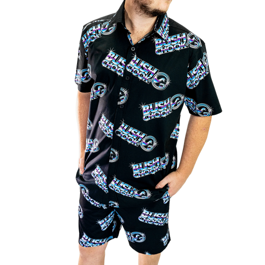 Bush Chook Chrome Chook Button-up Shirt