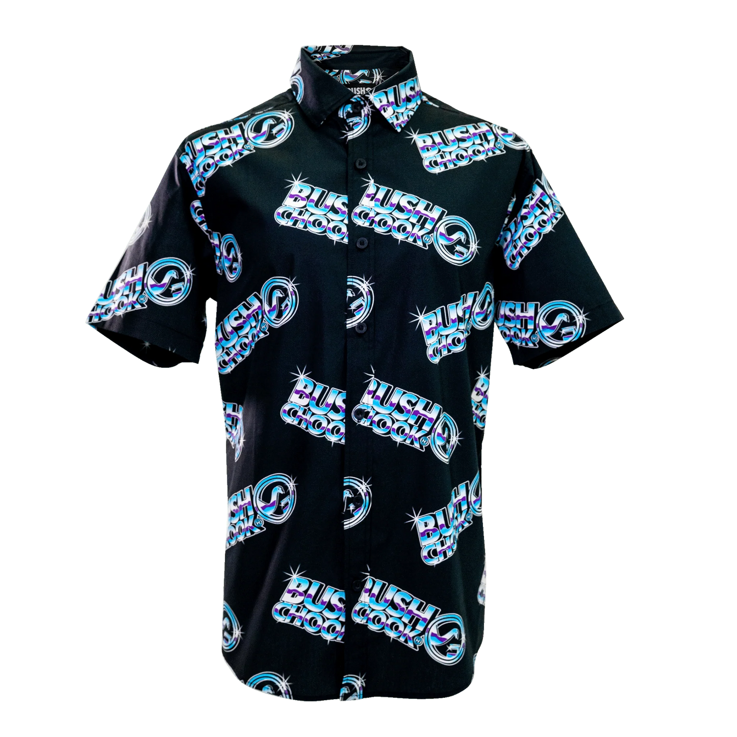 Bush Chook Chrome Chook Button-up Shirt