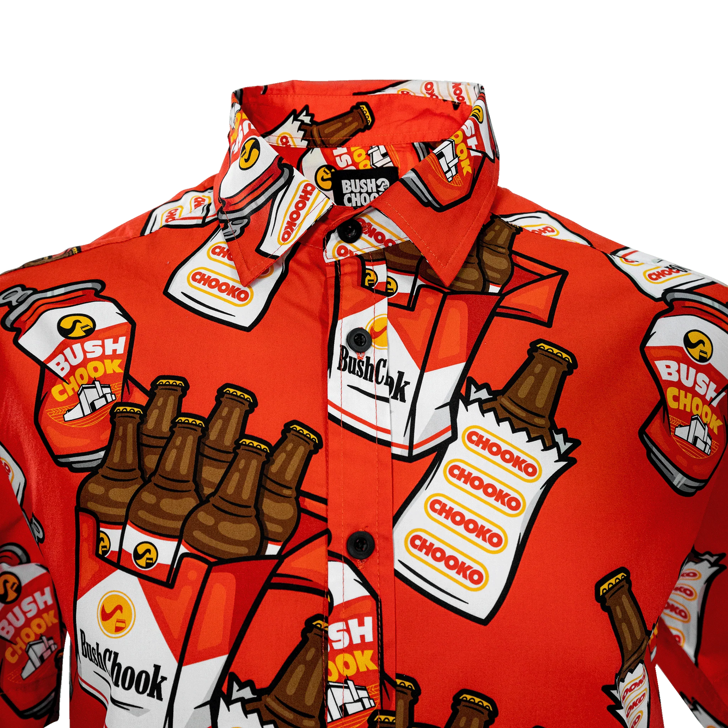 Bush Chook Smoko Button-up