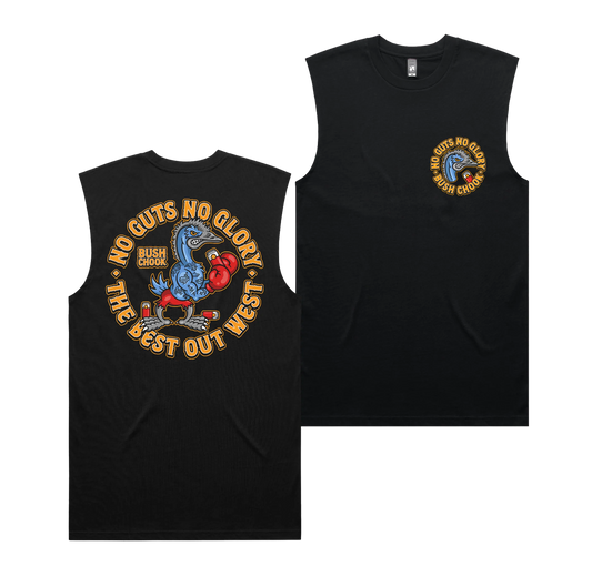 Bushchook Glory Muscle Tee Black