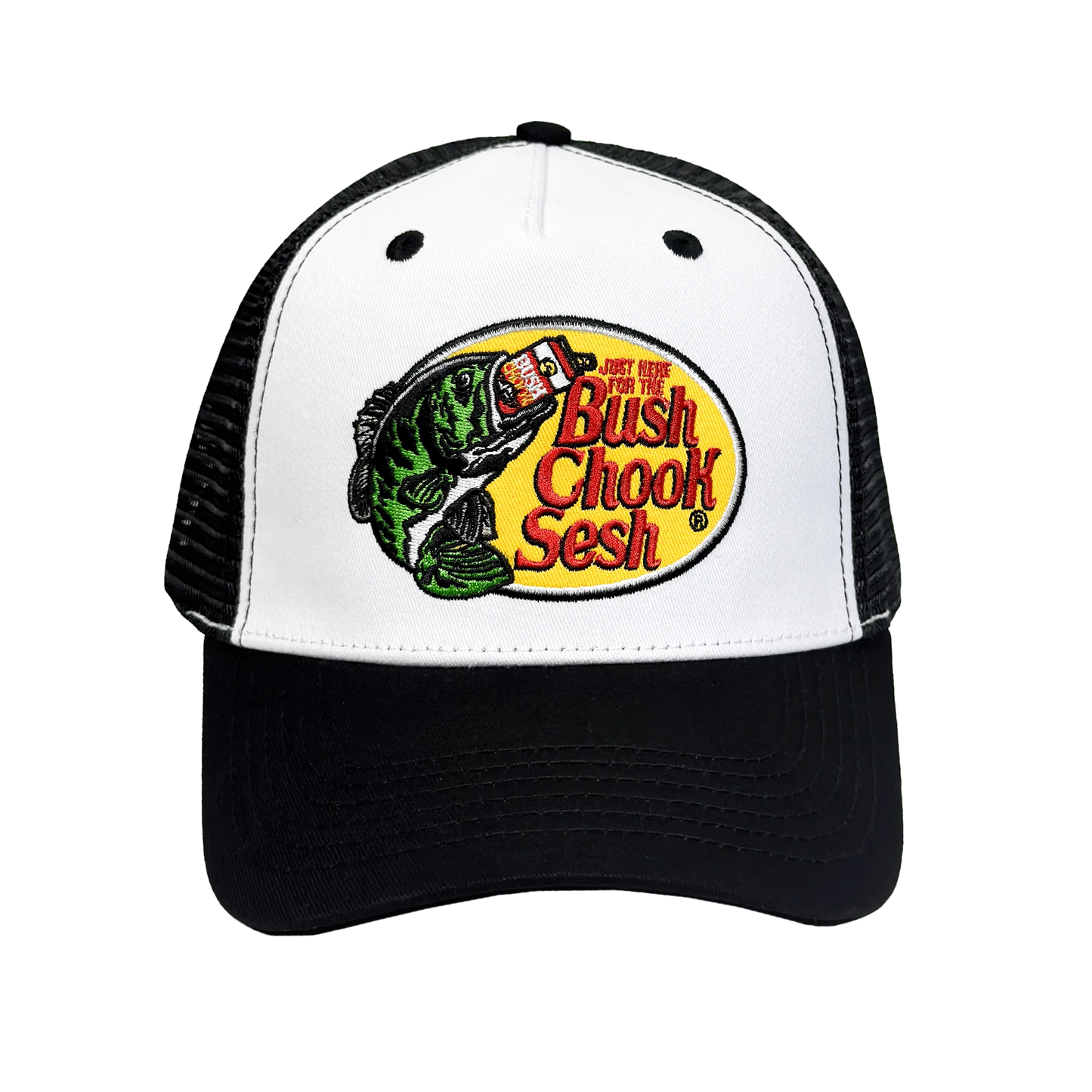 Bush Chook lm Bush Pro Trucker White