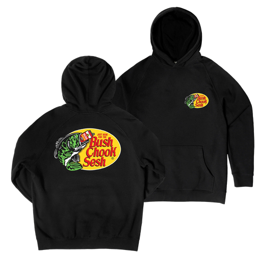 Bush Chook Bush Pro Hoodie Black