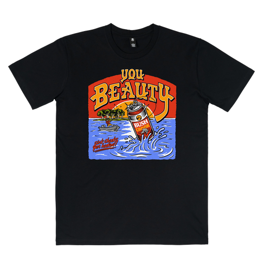 Bush Chook You Beauty Tee Black