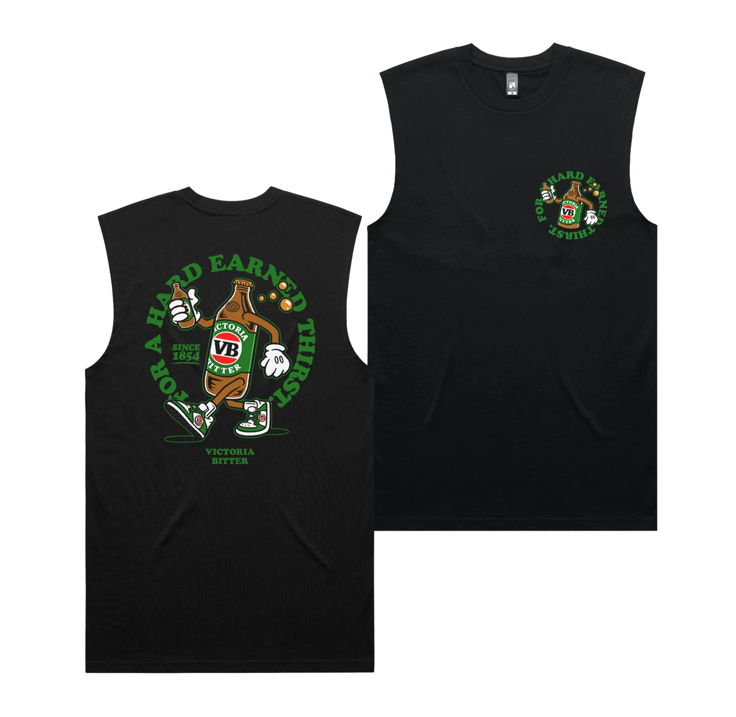 Victor Bravo’s Stubby Strut Muscle Tee Black
