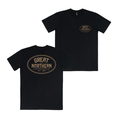 Great Northern Buckle Tee Black