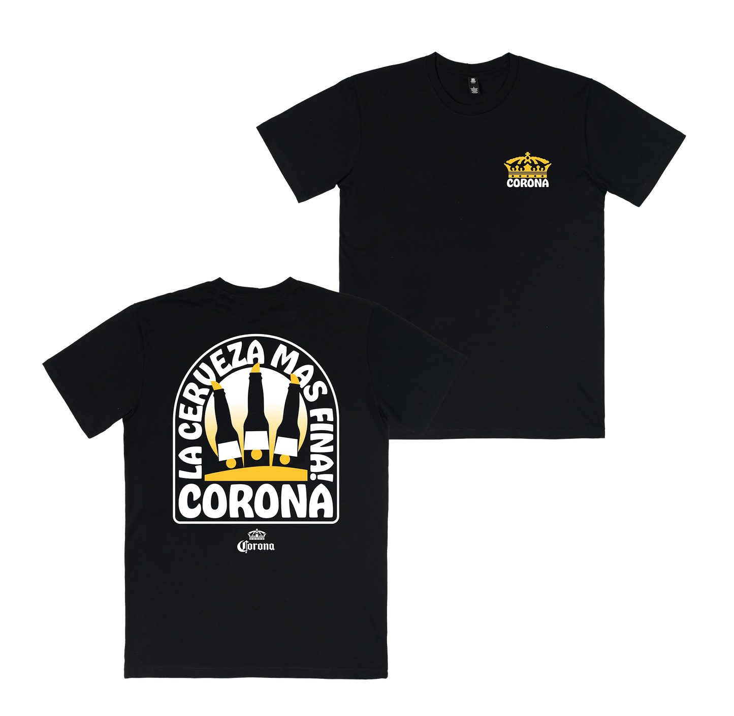 Corona Beach Bum Tee Black