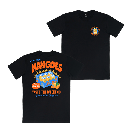 Milton Mango Milton Produce Tee Black