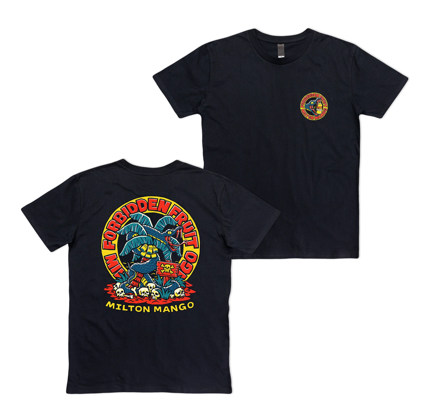 Milton Mango Forbidden Fruit Tee Black