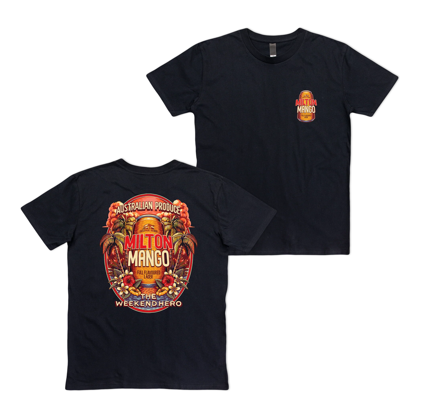 Milton Mango Weekend Hero Tee Black