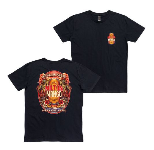 Milton Mango Weekend Hero Tee Black