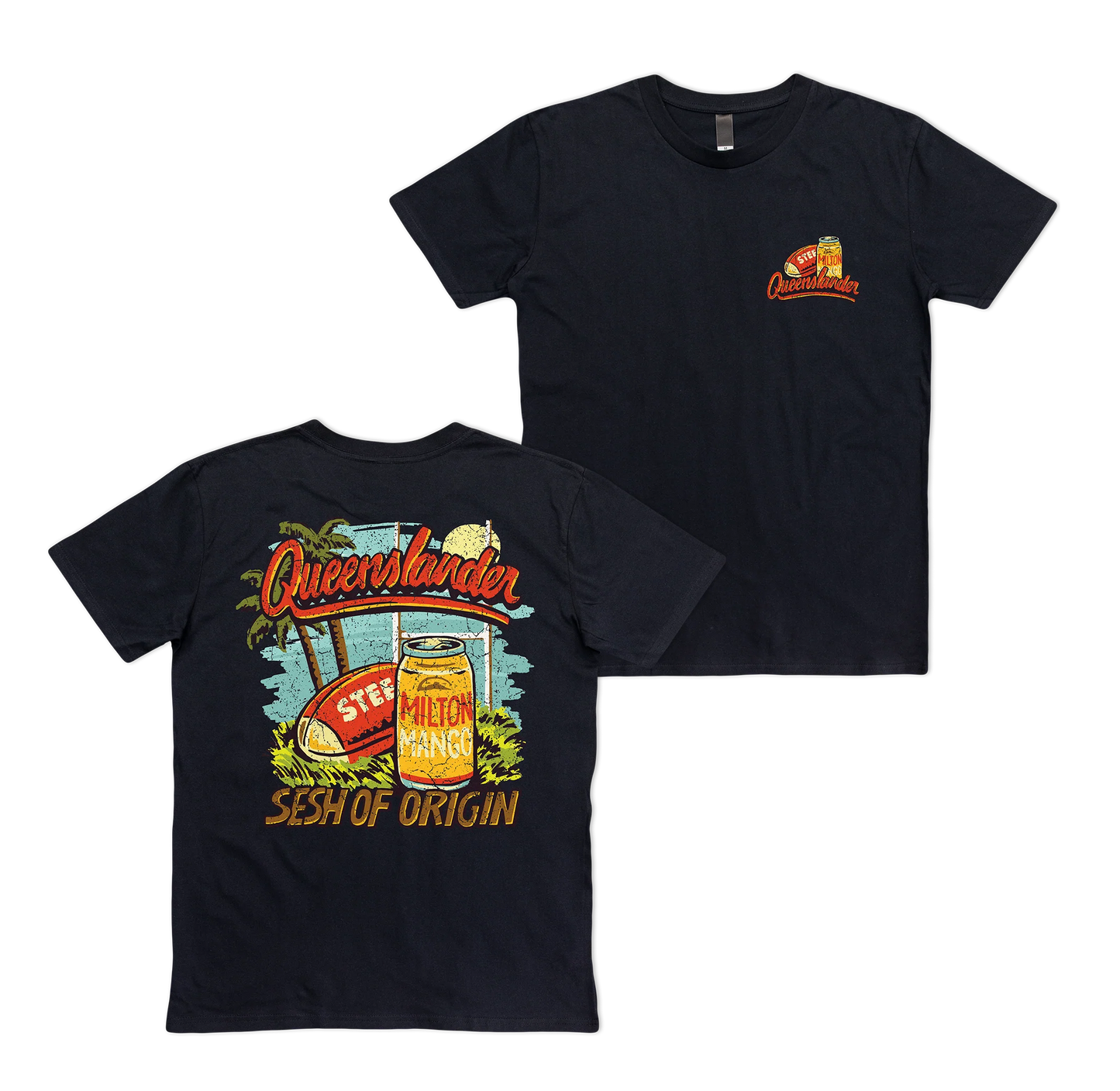 Milton Mango QLDER 25 Tee Black