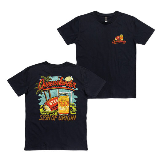 Milton Mango QLDER 25 Tee Black