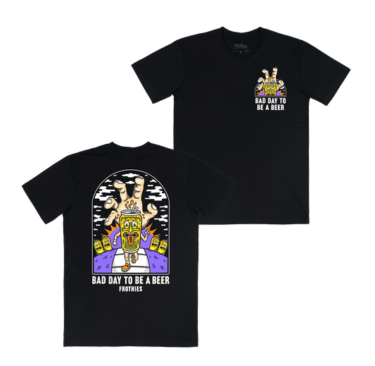 Frothies Bad Day Tee Black