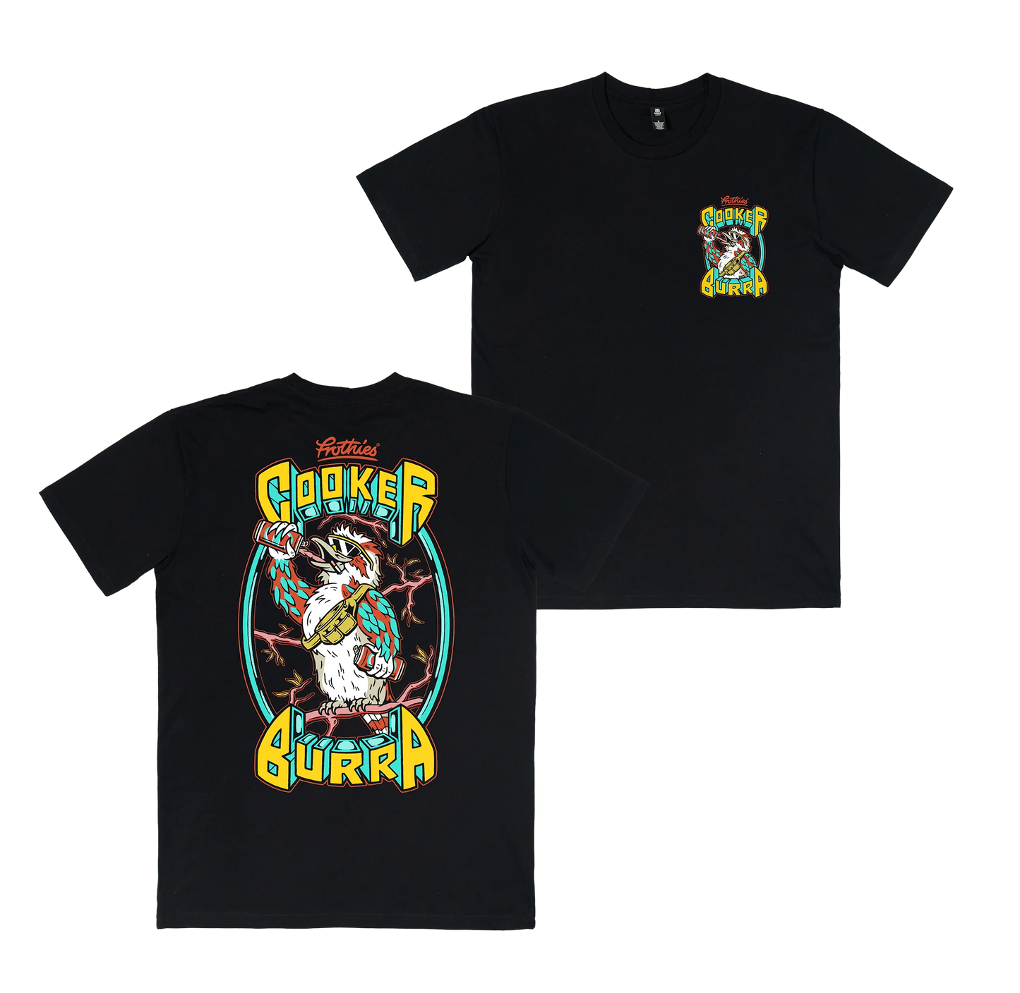 Frothies Cookerburra Tee Black