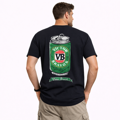 Victor Bravo's Tin Life Tee Black