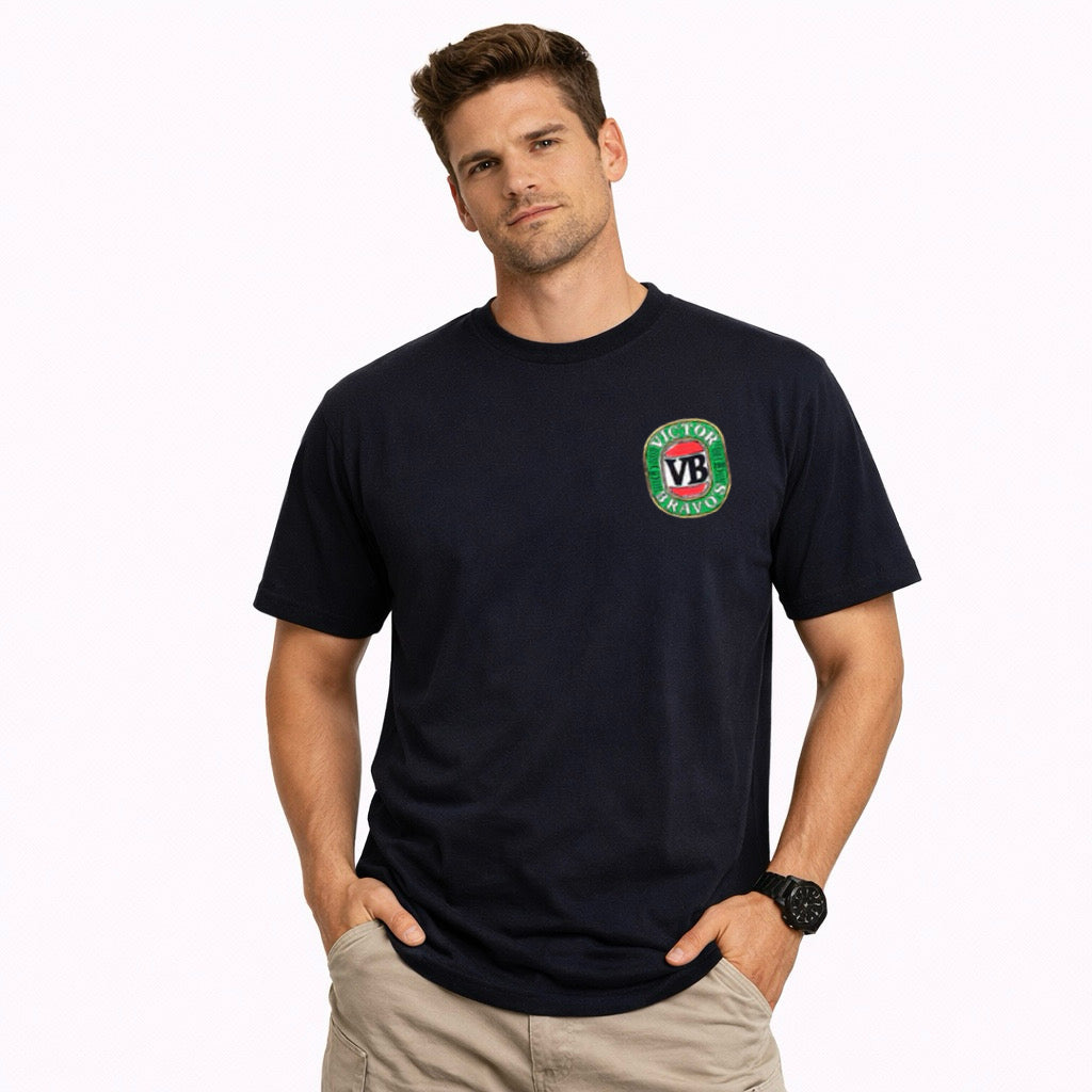 Victor Bravo's Tin Life Tee Black